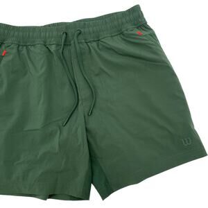 Wilson green athletic shorts